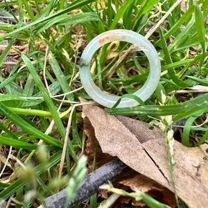 Size 6.75 Burma Natural Jade ring